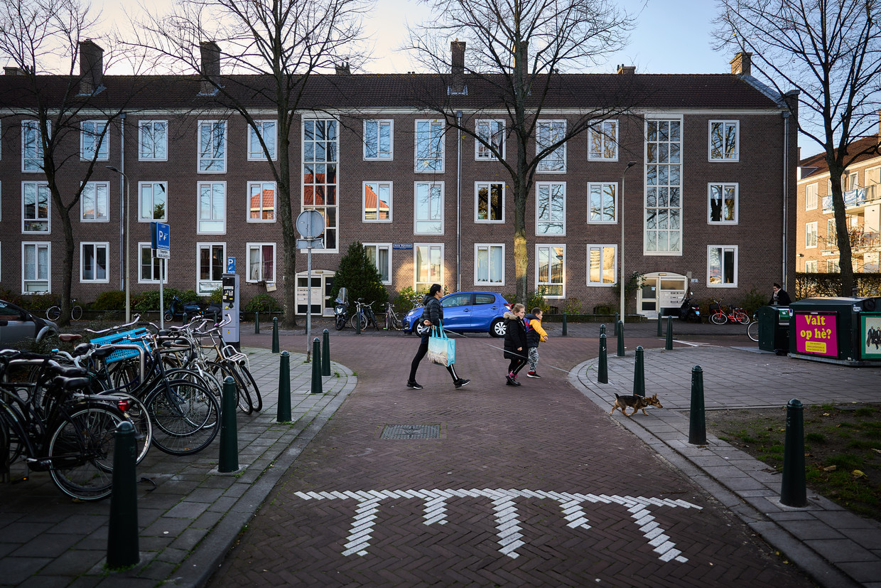 Sociale huurwoningen in Den Haag. Bijna 46 procent van de woningen in deze stad is sociale huur, in enkele omliggende gemeenten ligt dat percentage rond de 20.