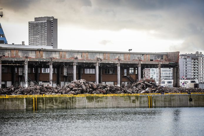 Afbraak vismijn Oostende