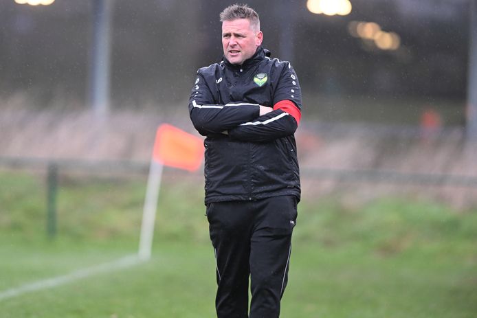 Trainer Pieter Stevens heeft alle redenen om te glunderen.
