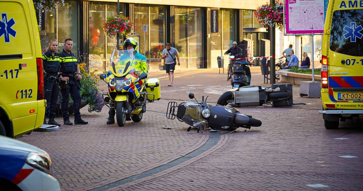 Eén persoon naar het ziekenhuis na ongeluk bij Goes.