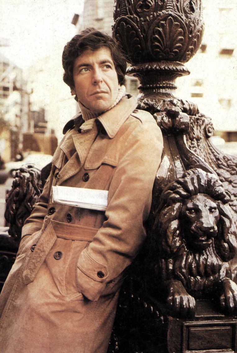 Leonard Cohen in 1972. Beeld GAB Archive/Redferns