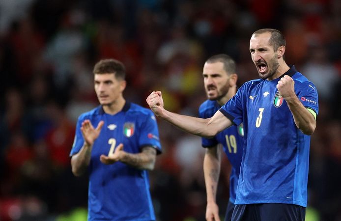 Sept ans après avoir perdu la finale de l'Euro 2012 contre l'Espagne, Giorgio Chiellini rêve d'enfin atteindre la consécration avec sa sélection.