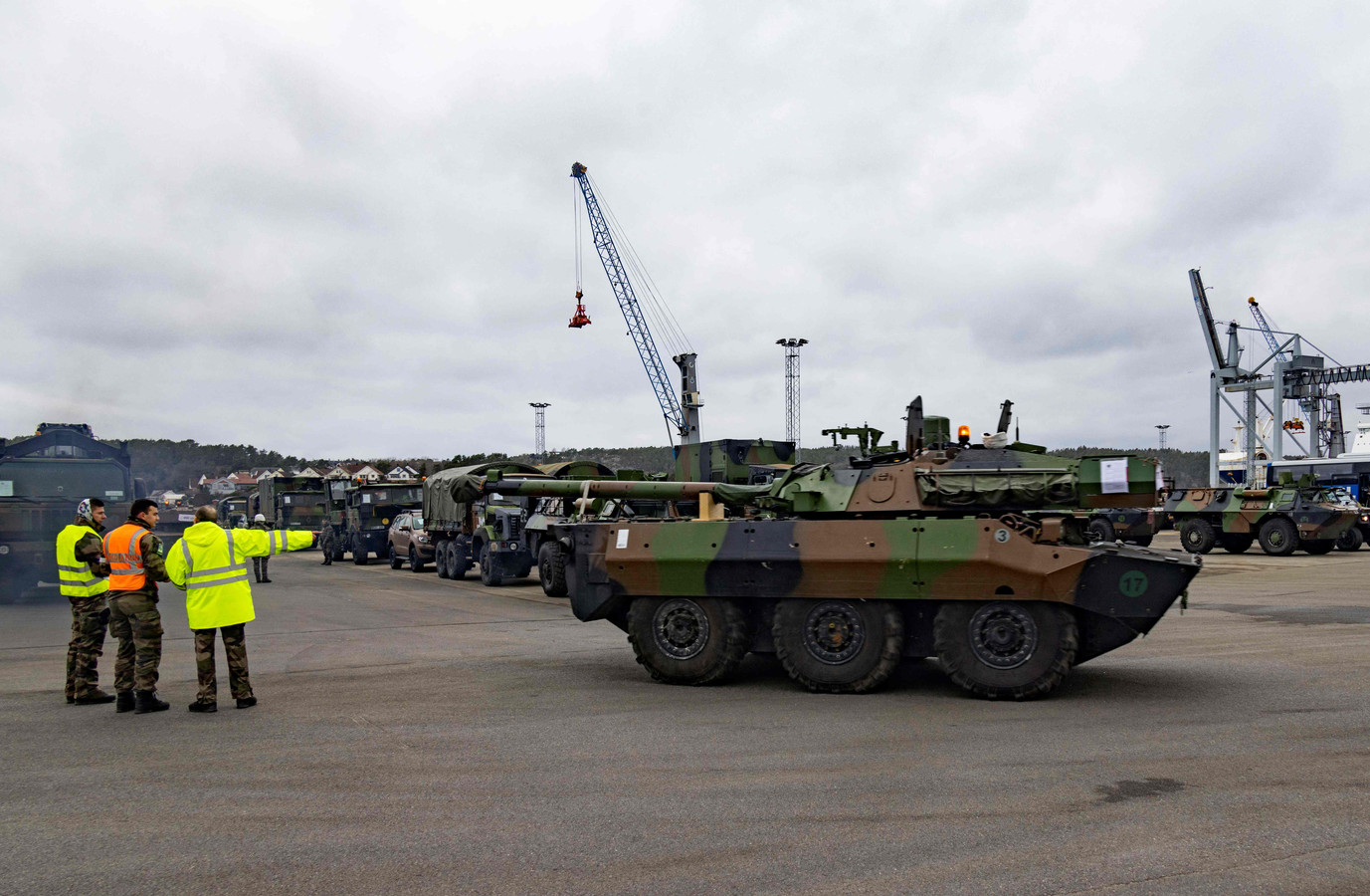 Grote NAVOoefening met 30.000 militairen begonnen in Noorwegen Foto hln.be