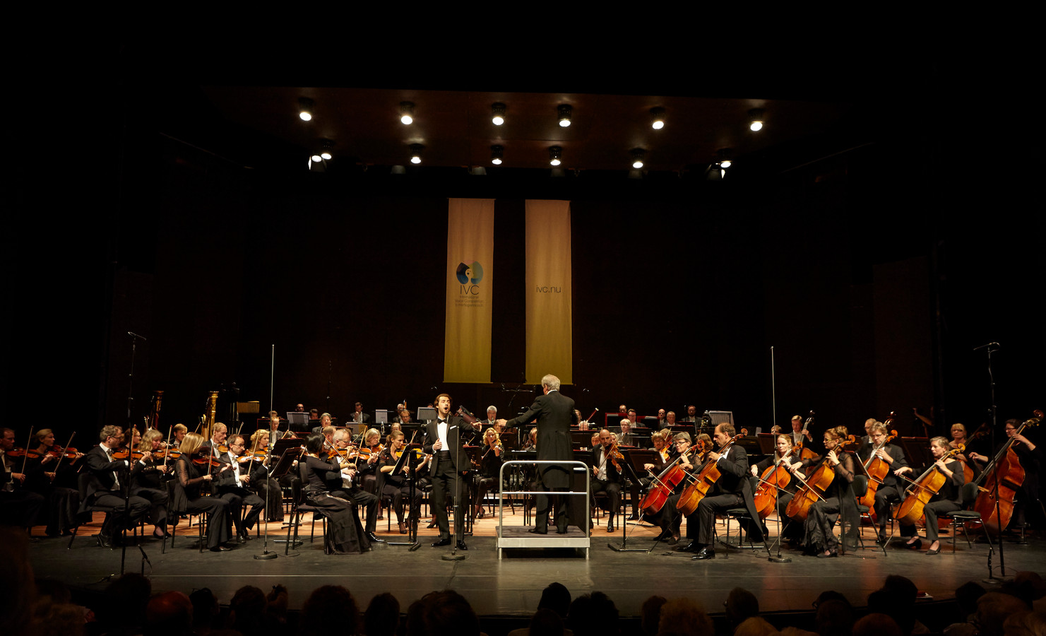 Beeld van een eerder optreden van de philharmonie zuidnederland in Den Bosch.