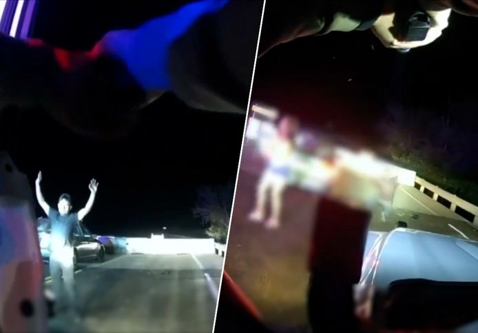 22-jarige man probeert ex-vriendin te ontvoeren: beelden tonen hoe politie slachtoffer kan bevrijden