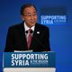 Ban Ki-moon: Russische bombardementen schaden vredesoverleg Syrië