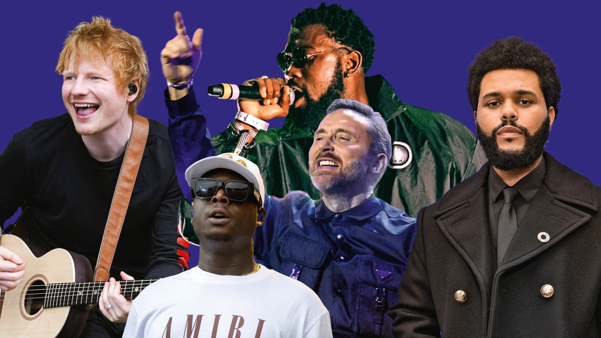 Het jaarlijkse lijstje van Spotify Ed Sheeran is de meest gestreamde artiest, maar ook