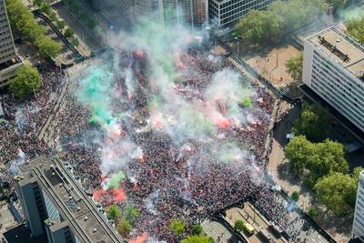 Feyenoord kan feestje op Coolsingel in 2018 vergeten