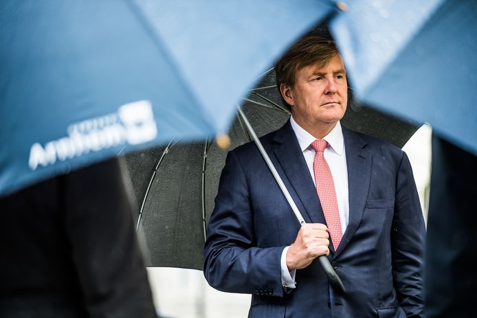 Koning Willem-Alexander in Arnhem vorig jaar.