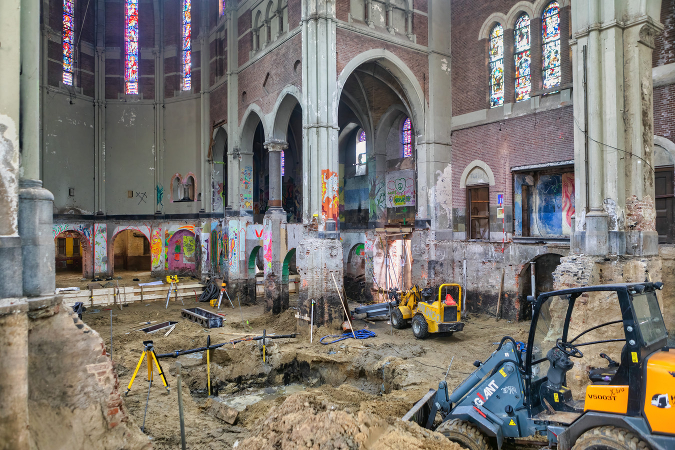 In de Heilig Hartkerk aan de Baronielaan in Breda worden 20 appartementen gebouwd.
