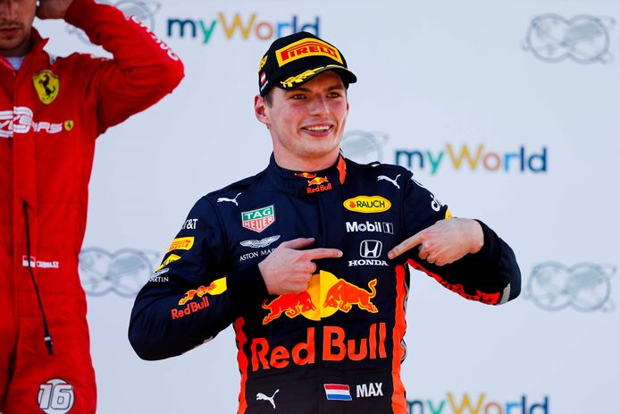 Max Verstappen won vorig jaar de GP van Oostenrijk.