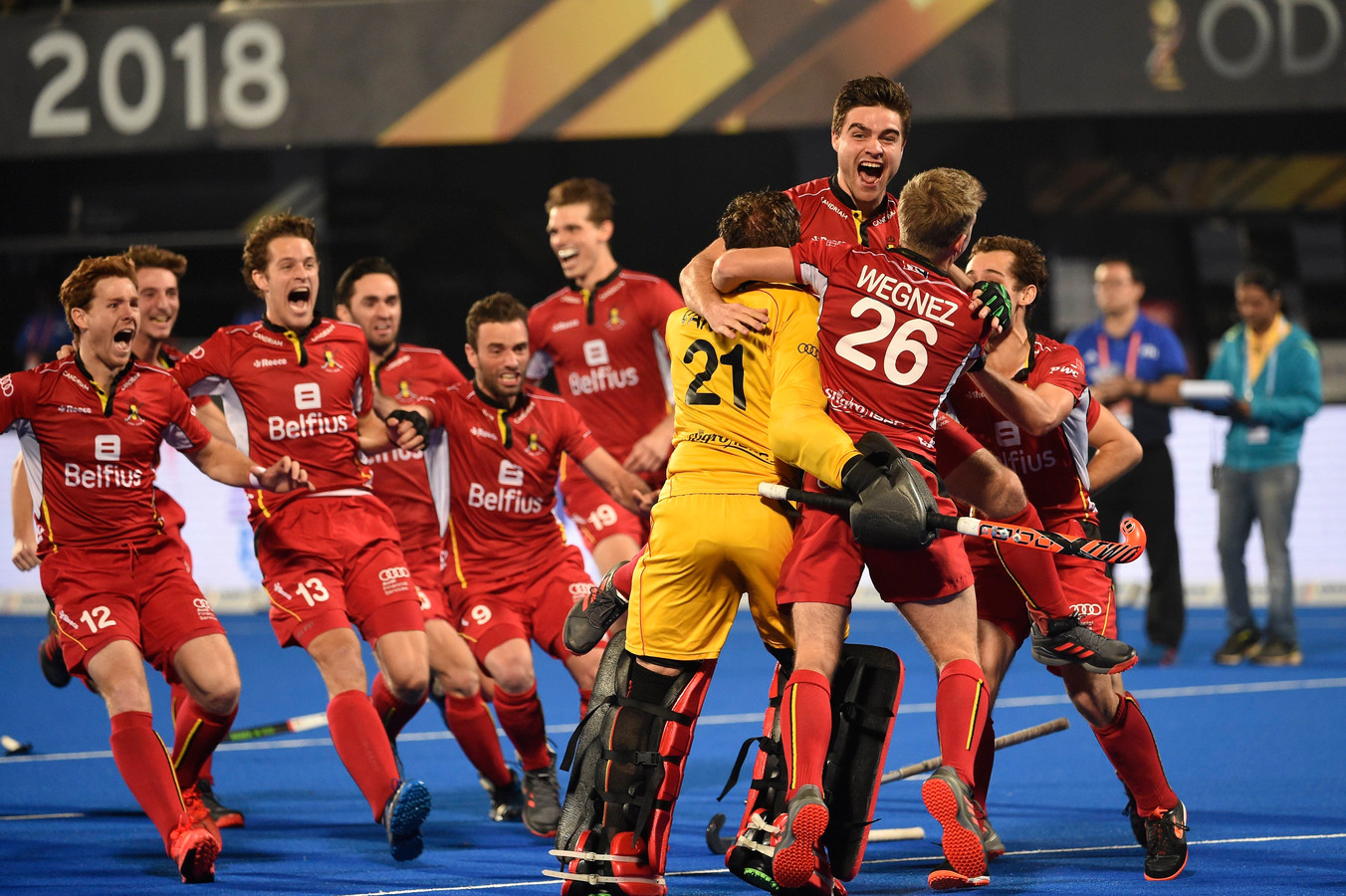 Trois ans après leur titre mondial et deux ans après leur titre européen, les Red Lions partent à l'assaut du titre olympique.