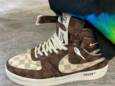 Louis Vuitton steekt de Air Force 1-sneakers van Nike in een gloednieuw jasje