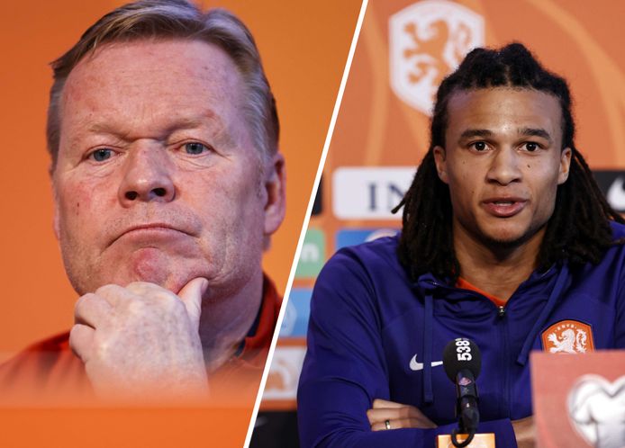 Ronald Koeman en Nathan Aké.