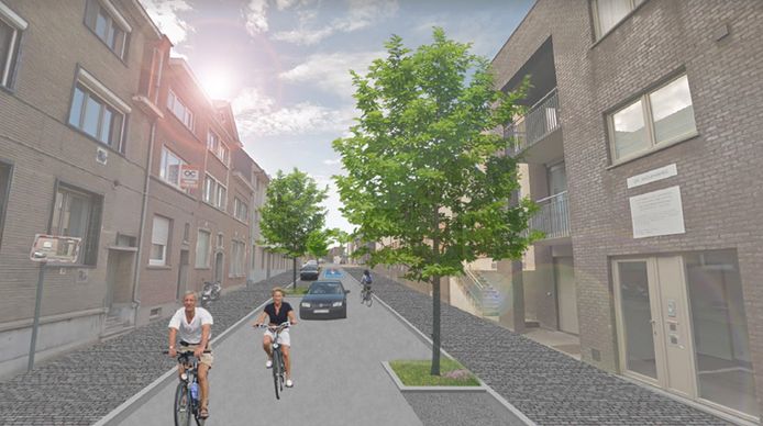 In de loop van 2022 worden fietsers baas in de Oude Stationsstraat