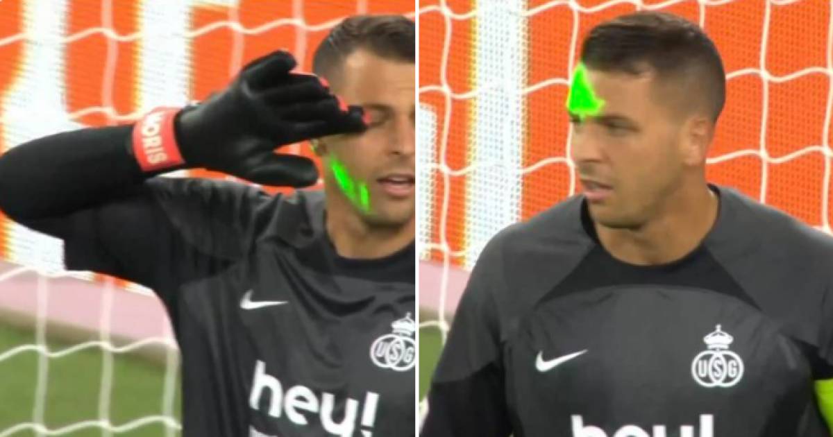 Al-Ittihad goalkeeper Morris is exposed to an annoying laser beam in his eye at Anfield (and responds with a big wink to Klopp) |  Belgian clubs in Europe