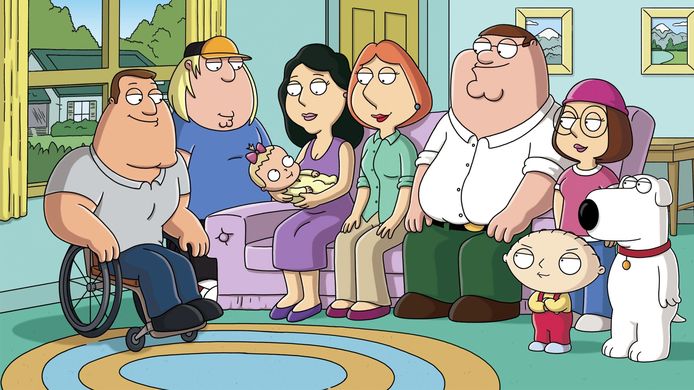 Het satirische 'Family Guy'.