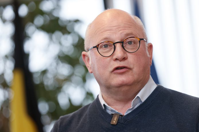 Jean-Luc Crucke a annoncé sa démission à la presse le 10 janvier dernier.