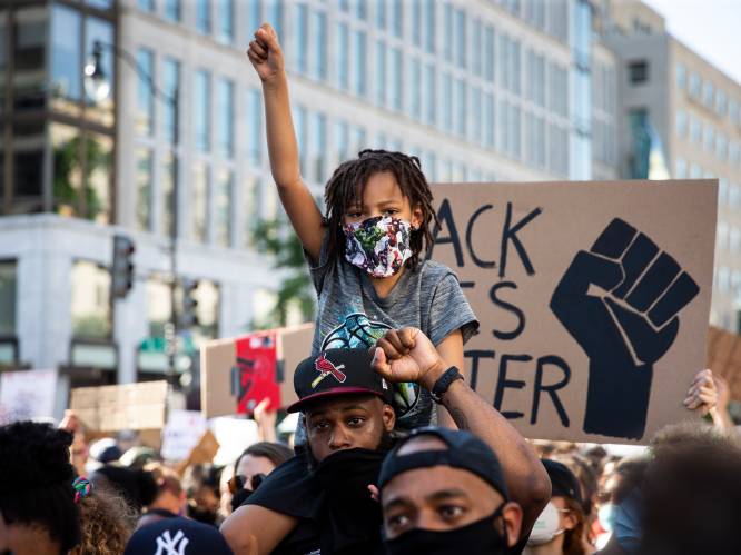Vreedzame demonstratie tegen raciaal geweld in Washington stemt zelfs Trump tevreden, wel schermutselingen in Seattle