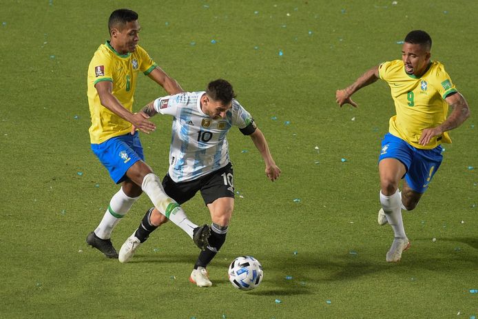 Lionel Messi kan tegen Brazilië niet het verschil maken voor Argentinië.