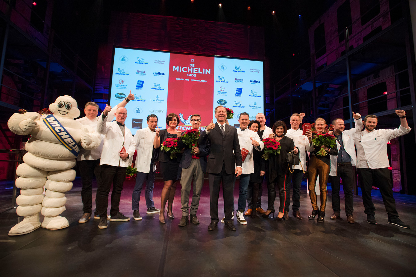 Michelinsterren liggen al op straat staan te vroeg vermeld in app