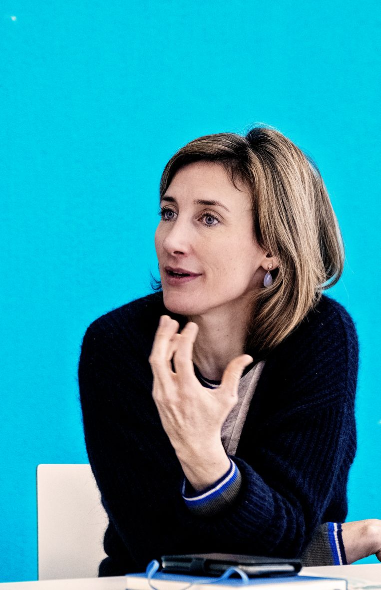 Belgie, Brussel, 20/1/2021
Isabel Leroux-Roels: ‘Rusthuisbewoners beschermen is de snelste en meest efficiënte manier om de druk op de zorg te verlichten.’

 Beeld Tim Dirven
