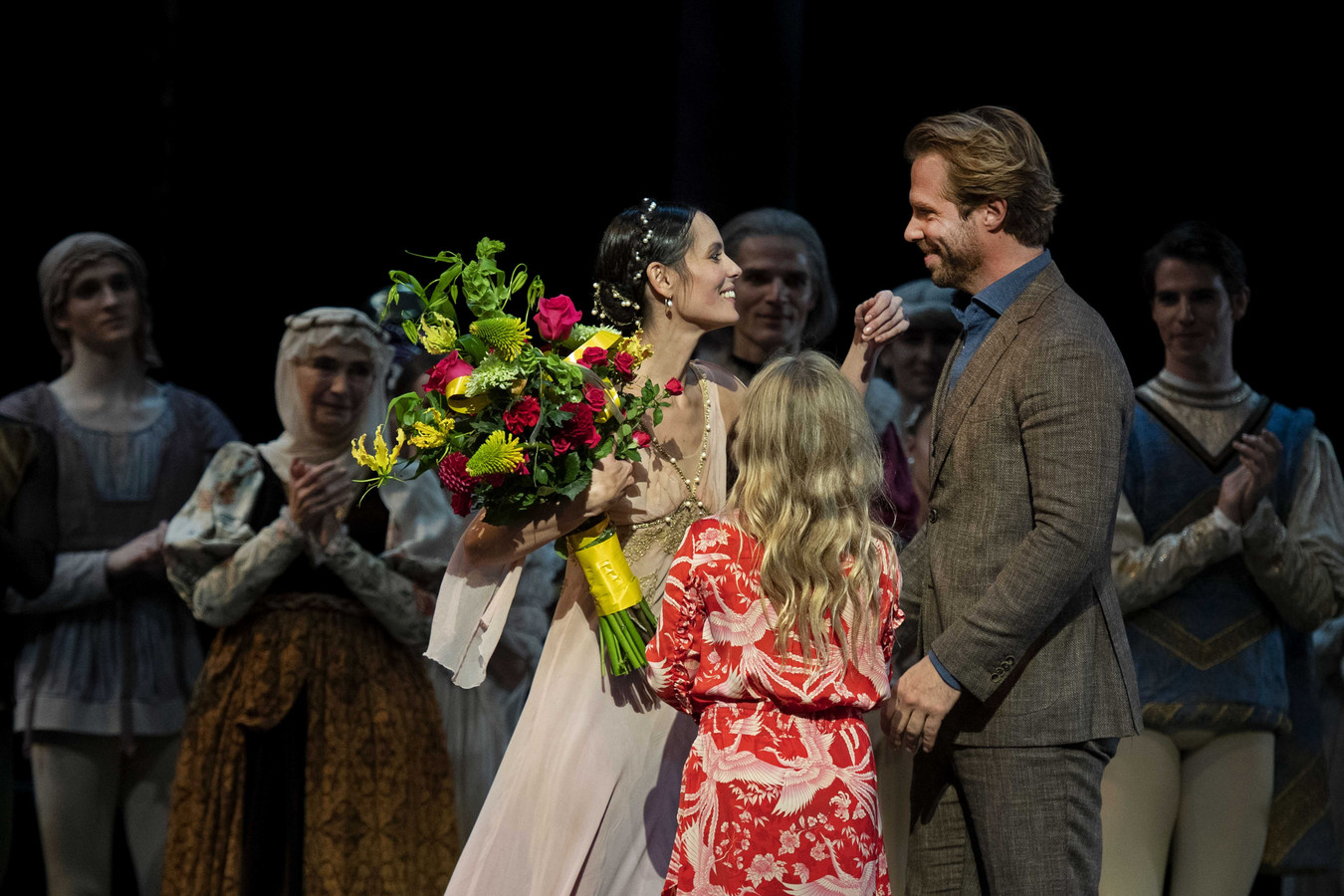 Koninklijke belangstelling voor afscheid ballerina Igone
