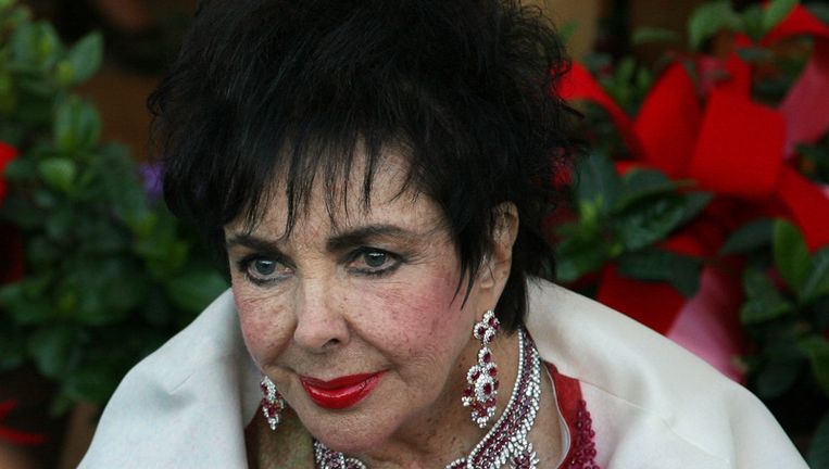 Elisabeth Taylor in 2007 Beeld 