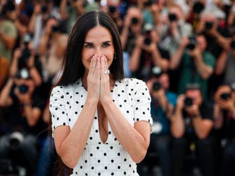 Gewaagde horrorfilm met Demi Moore zorgt voor shock in Cannes: mensen verlaten lijkbleek de zaal