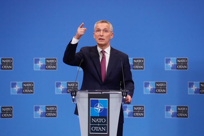 Secretaris-generaal van de NAVO Jens Stoltenberg