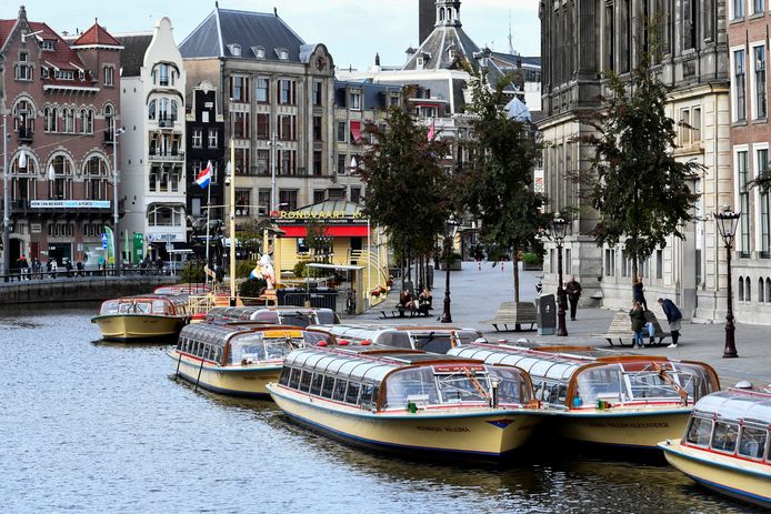 Bateau de touristes à Amsterdam (archives).