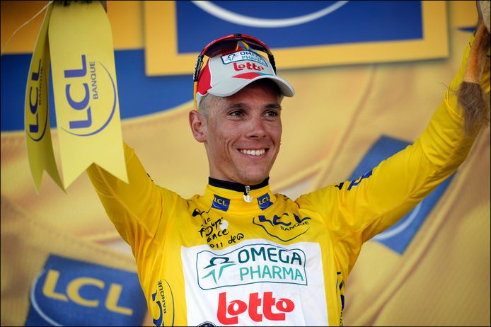 Tien jaar geleden veroverde Philippe Gilbert het geel op de eerste dag van de Tour.