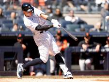 Aaron Judge flikt het weer: eerste klap nieuwe seizoen is meteen raak voor homerunko­ning Yankees