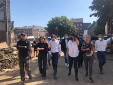 Elio Di Rupo et Christie Morreale en visite à Verviers: “Ce qui s’est produit dépasse l’entendement”