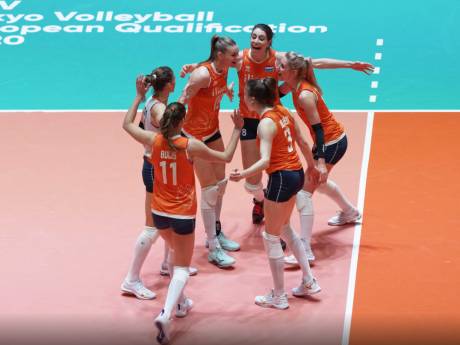 Volleybalsters op EK ook langs laagvlieger Finland met ruim verschil