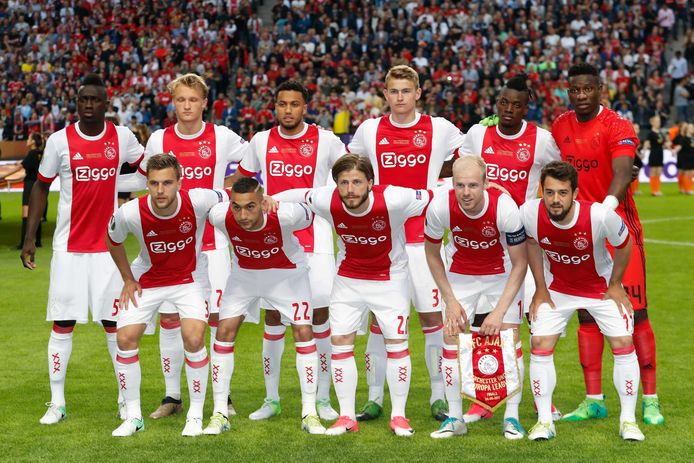 De basiself van Ajax voor de Europa League-finale tegen Manchester United.