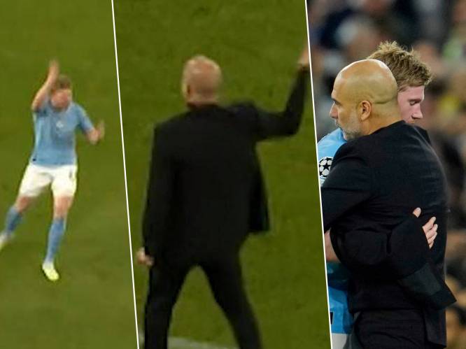 Guardiola over akkefietje met De Bruyne: “Jullie zien niet hoe vaak hij op training naar me roept. Dit hebben we net van ‘m nodig”