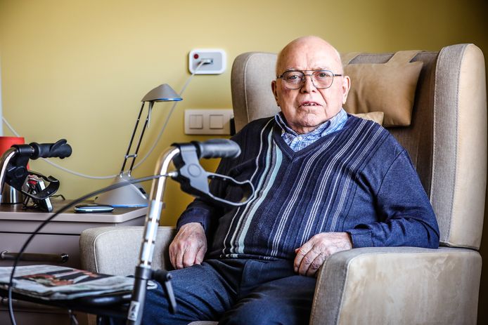 Roger Desmet (96) woont sinds november 2020 in De Bottelarij.