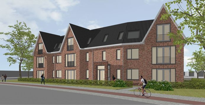 Nieuwbouw 24 appartementen Lagekerk Deurne