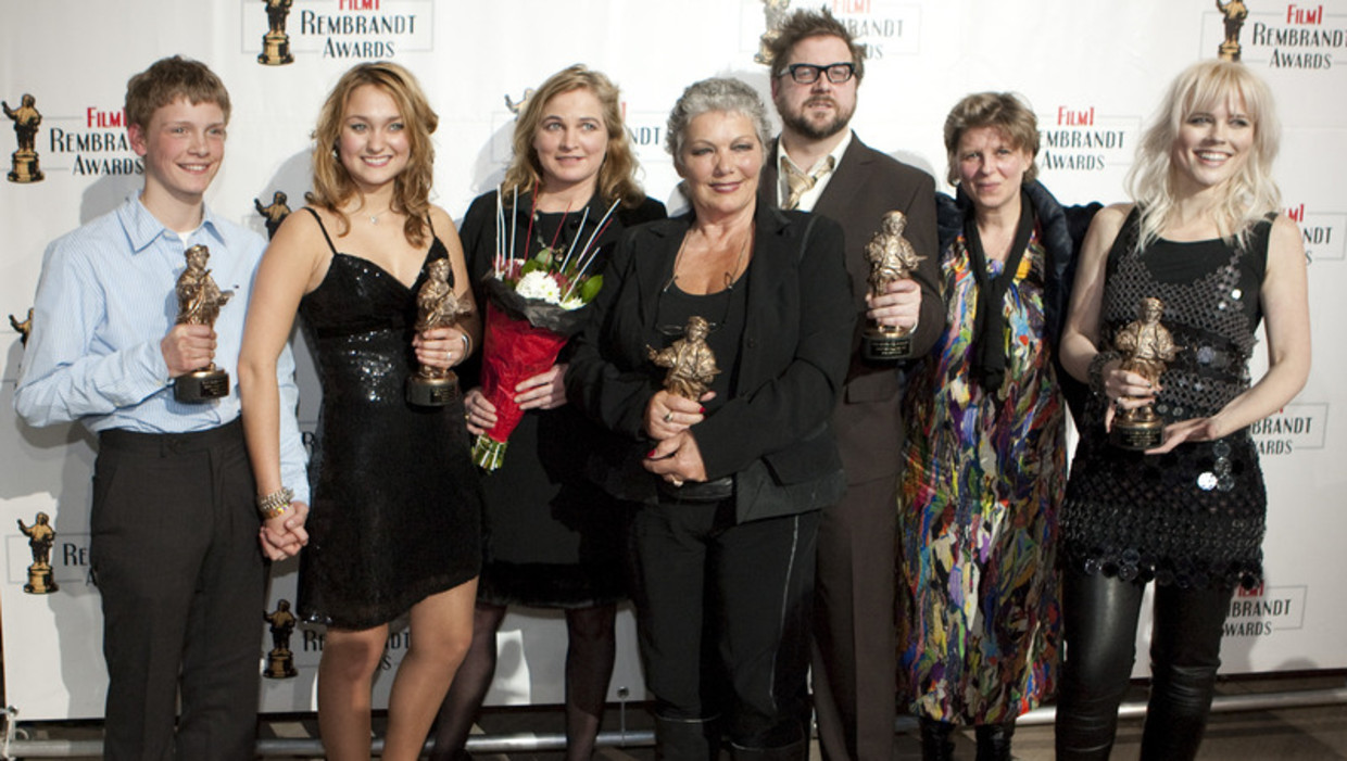 De cast van Oorlogswinter. © ANP Beeld 
