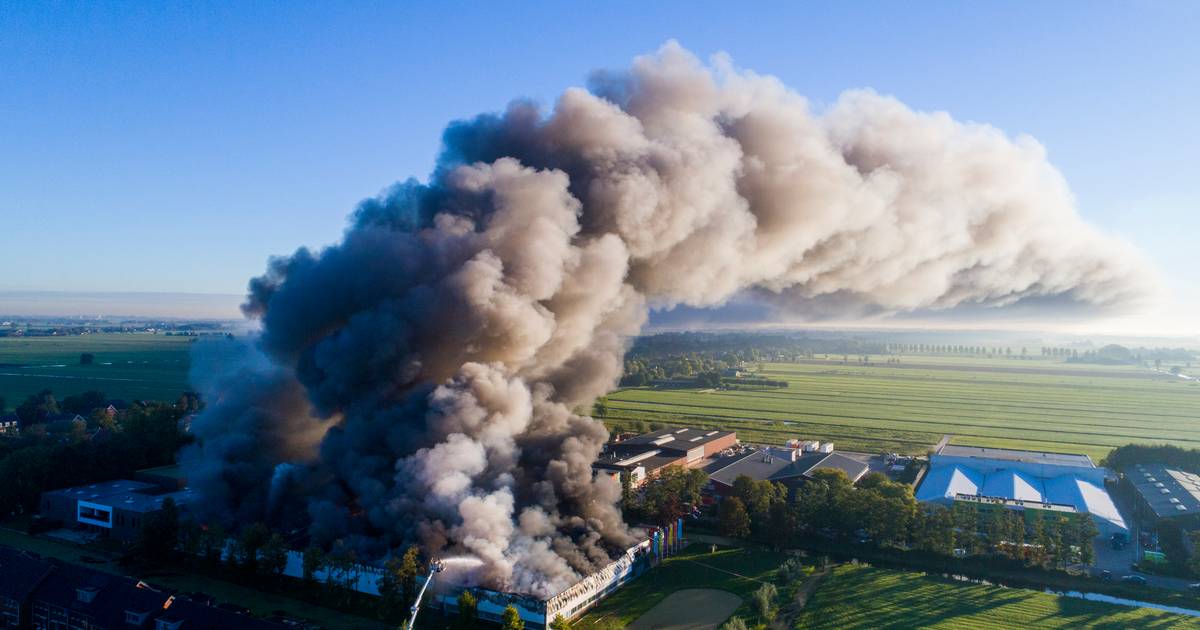 Hier komt de brandlucht in Amersfoort vandaan Amersfoort AD.nl