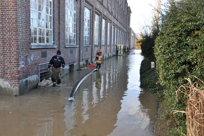 Het college in Melle heeft af te rekenen met wateroverlast.