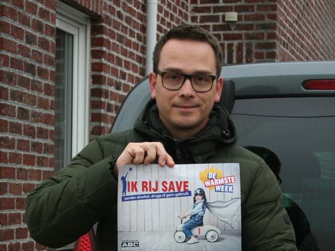 ‘Ik rij Save’-stickeractie van Jeroen brengt 5.000 euro op voor Ouders van Verongelukte Kinderen