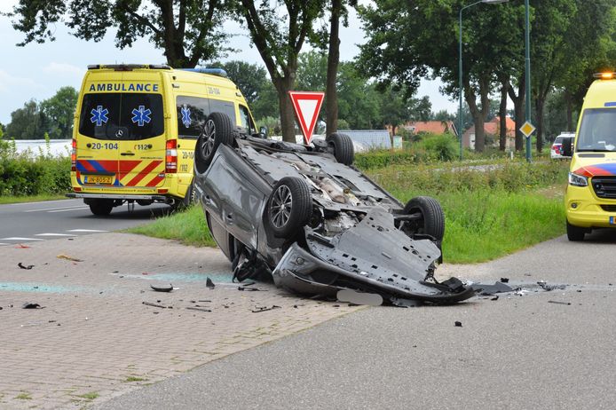 Ongeval op Antwerpseweg in Rijsbergen.