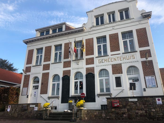 Het gemeentehuis van Gooik.
