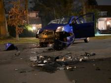 Automobiliste gewond na botsing tegen geparkeerd busje in Breda