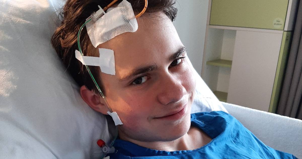 Reinharts (16) mal di testa era dovuto a un tumore, quattro mesi dopo gareggia in un triathlon |  In buona salute