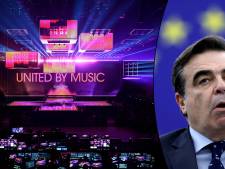 Les drapeaux européens bannis de l’Eurovision, un commissaire demande des “explications”