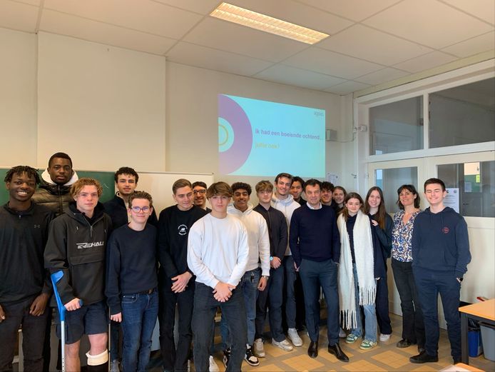 Regina Caelilyceum haalt ondernemers voor de klas