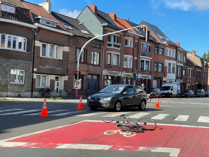 Ook in oktober vorig jaar raakte een fietser zwaargewond na een ongeval.